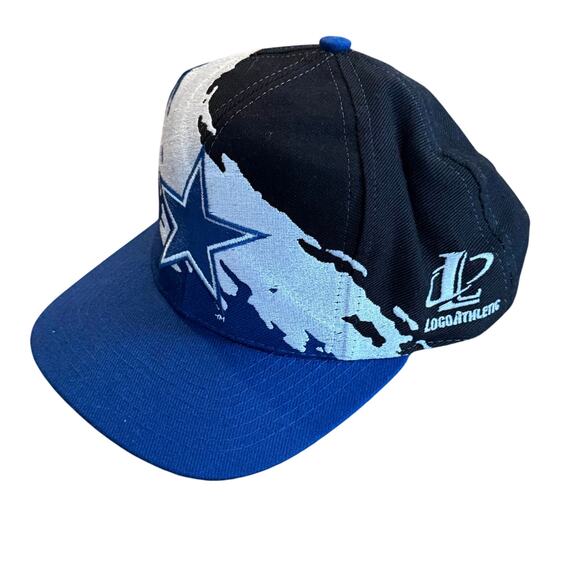 Vintage 90s Dallas Cowboys Hat Mens OS Blue NFL Pro Line Snapback Splash Logo - Picture 3 of 12